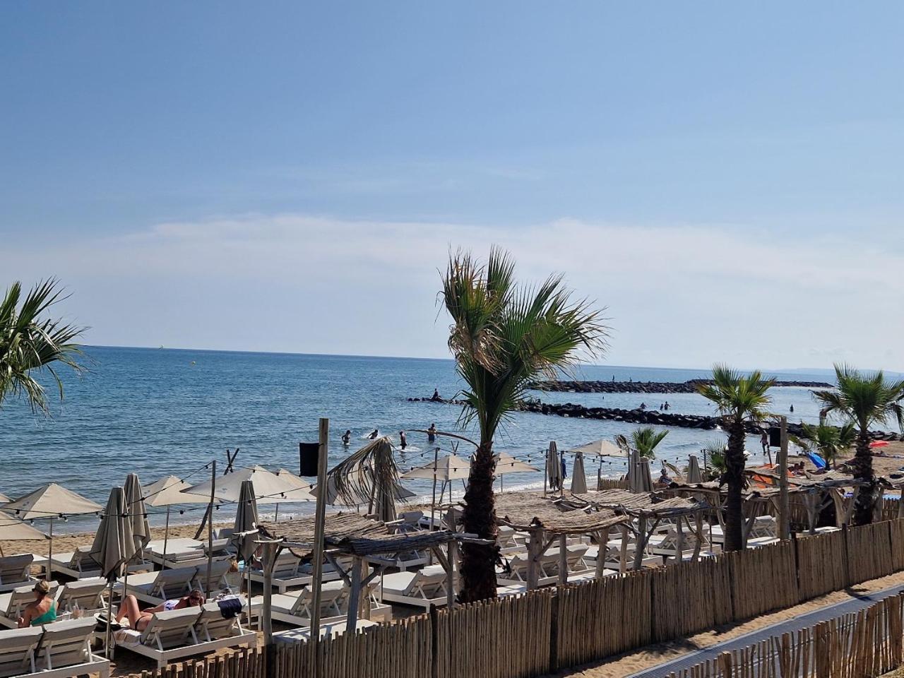 MH Empl calme- La Carabasse- Restos, Bar&Acces Plage, 3Chb, 2Sdb Vias Exterior foto