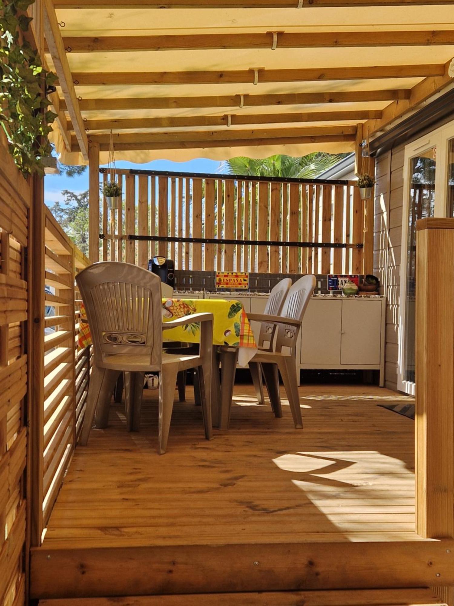 MH Empl calme- La Carabasse- Restos, Bar&Acces Plage, 3Chb, 2Sdb Vias Exterior foto
